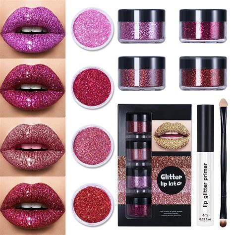 kawaii kisses glitter lip kit.